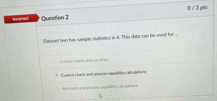 Dataset one has INDIVIDUAL observations (NOT