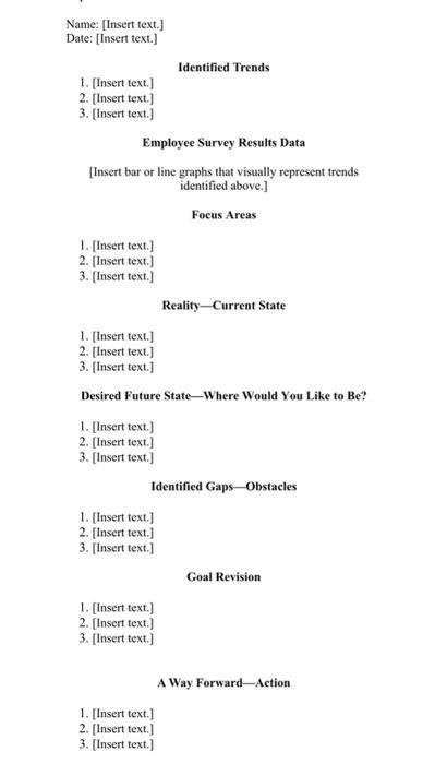 Scenario The organization that you are a director