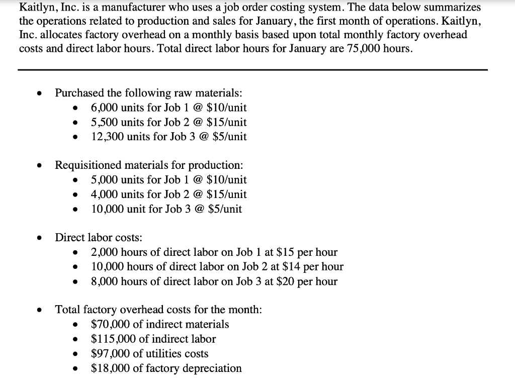 What is the value of total costs allocated to Job