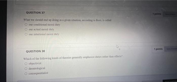 Question Completion Status: QUESTION 33 1 points