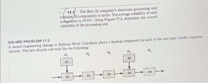 17.1 The Beta II computer's electronic processing