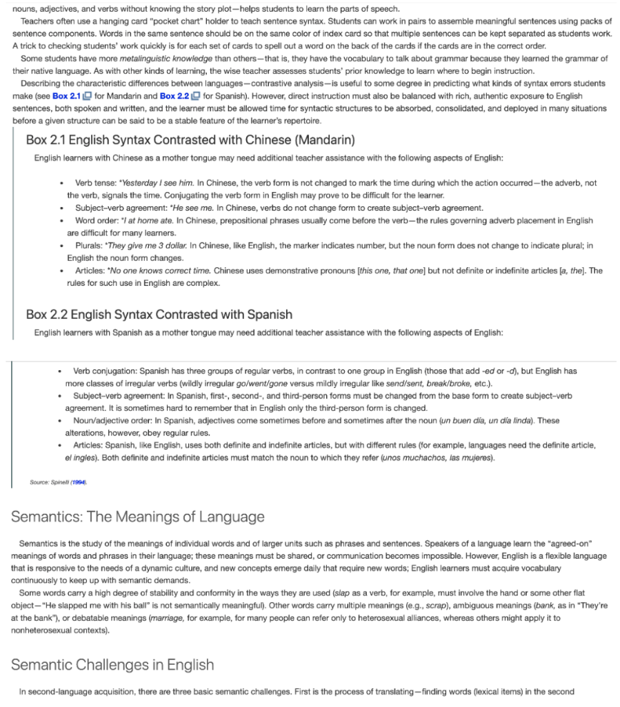 Read Classroom Glimpse. Discuss stress, rhythm,