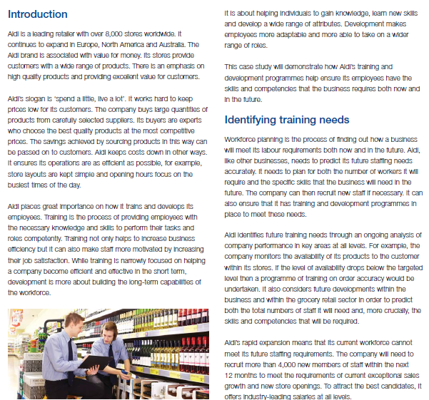 ALDI Case Study: Business expansion through