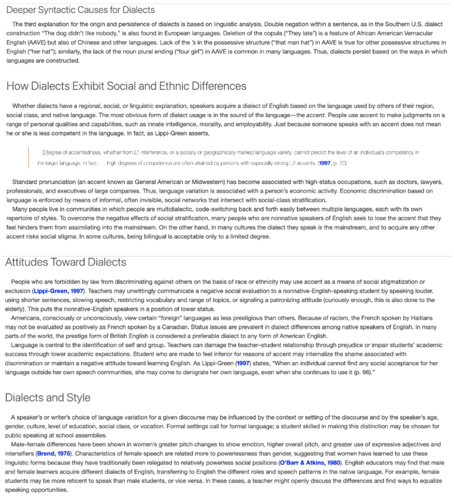 Read Classroom Glimpse. Discuss stress, rhythm,