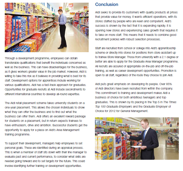 ALDI Case Study: Business expansion through