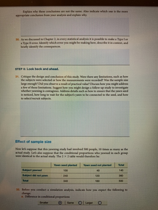 EXPLORATIO Is Yawning Contagious? STEP 1: Ask a
