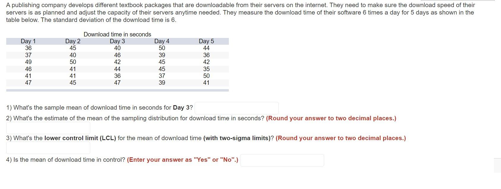 A publishing company develops different textbook