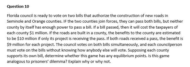 Question 10 Florida council is ready to vote on