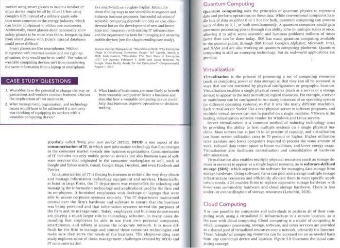 Answer Case Study Quetions Consulting and System