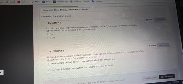 Question Completion Status: QUESTION 43 if