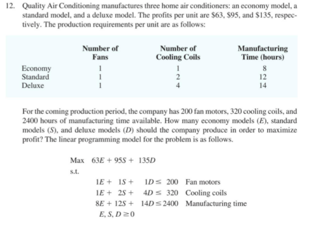 Attach an excel sheet that has to be worked 12.