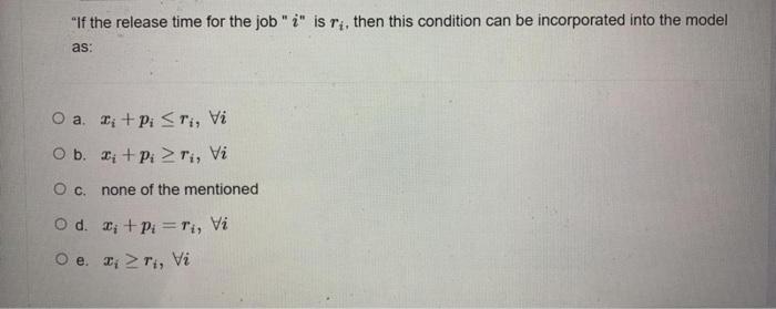 clear answer please for this question "If the