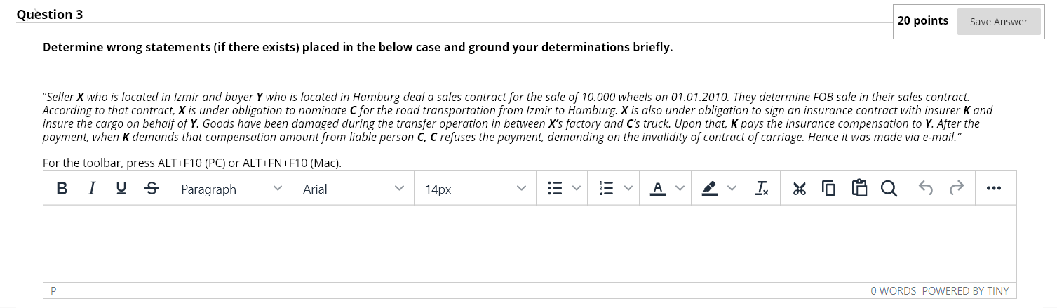 need fast answer please Question 3 20 points Save
