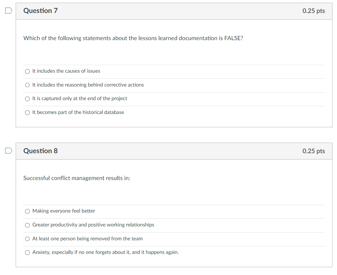 Which of the following statements about the