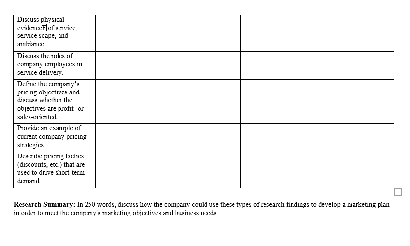 Marketing Plan Analysis and Presentation: Part 2