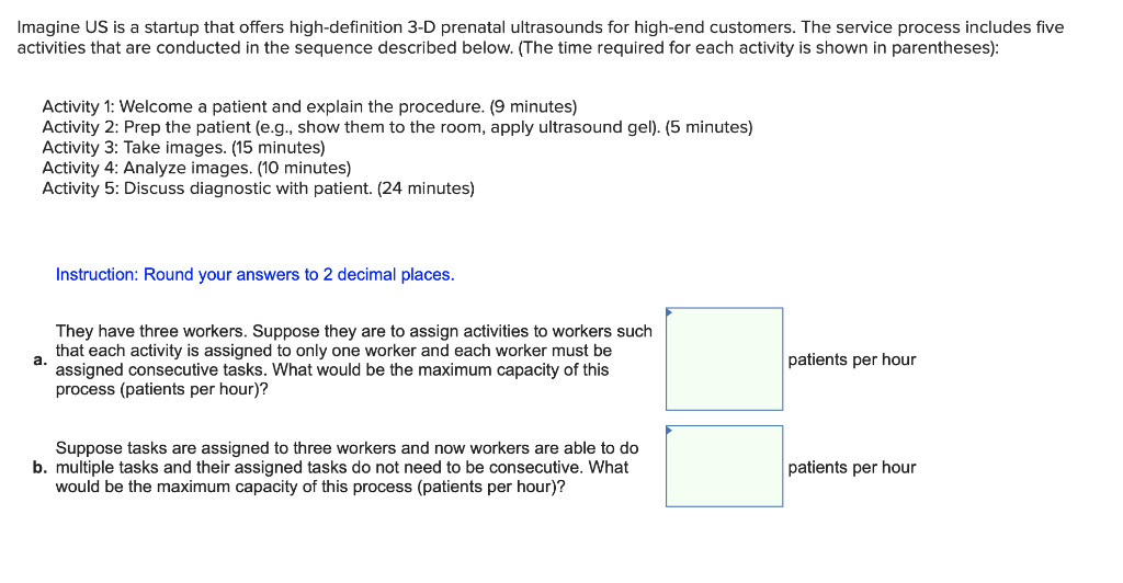Please answer A and B Imagine US is a startup