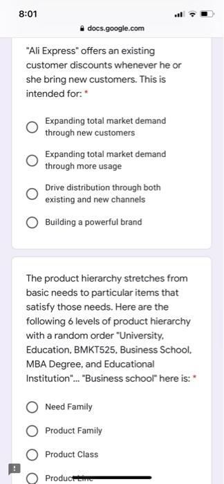 8:01 . .docs.google.com Styled by Levi's is a new
