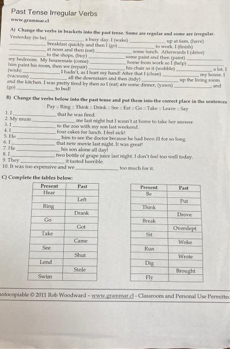 pleses I need answer II. Cemplete the sentences