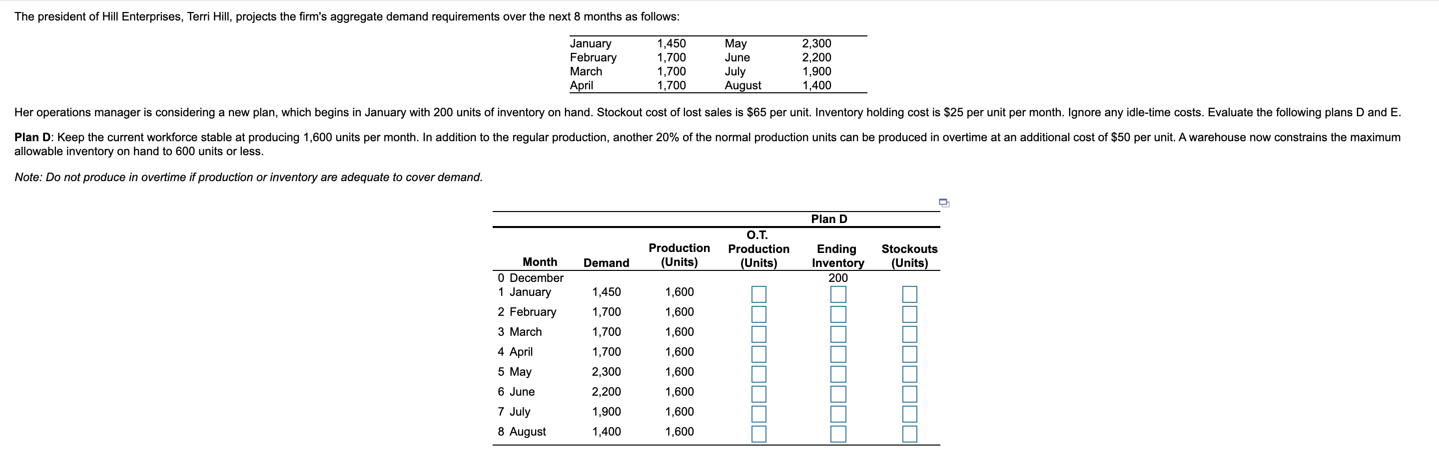 The president of Hill Enterprises, Terri Hill,