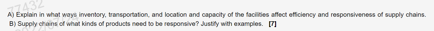 Please try and answer quickly A) Explain in what