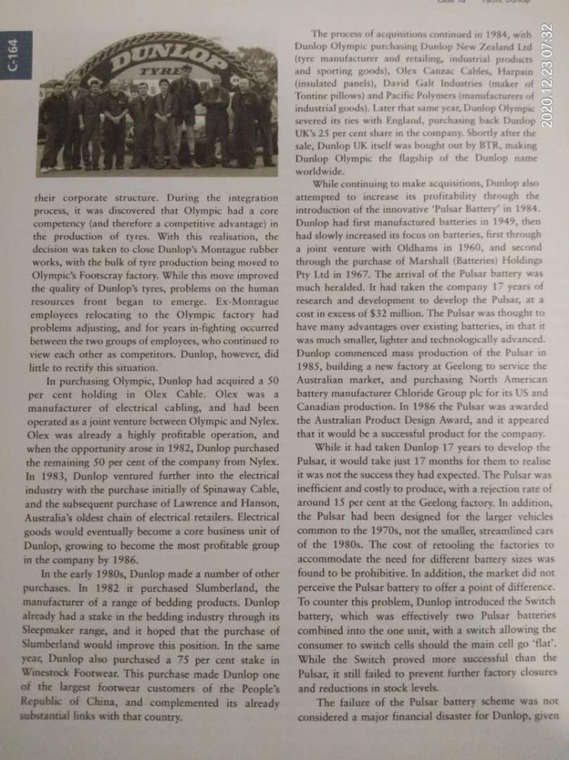 Kindly help me with these analysis 1. SWOT