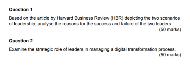 Read the case study and answer all the questions