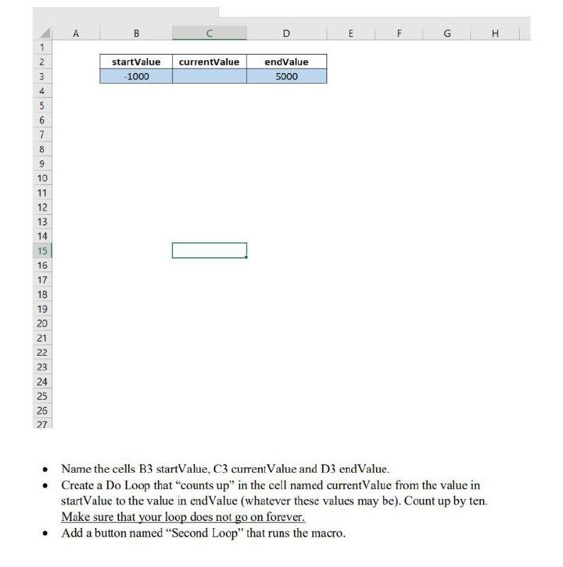 Start value - 1300 end Value - 2200 A B D E F G G