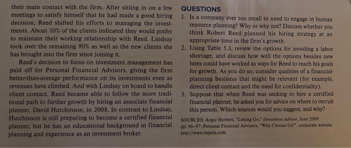 (Human Resource Management) Answer question 2