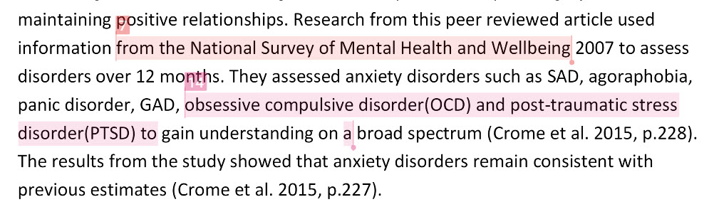 Note: It is an Academic writing quiz (You may
