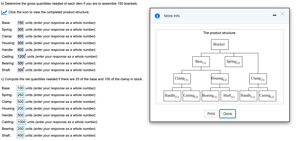 just do last part As the production planner for