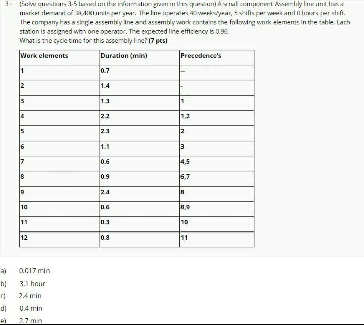 3. (Solve questions 3-5 based on the information