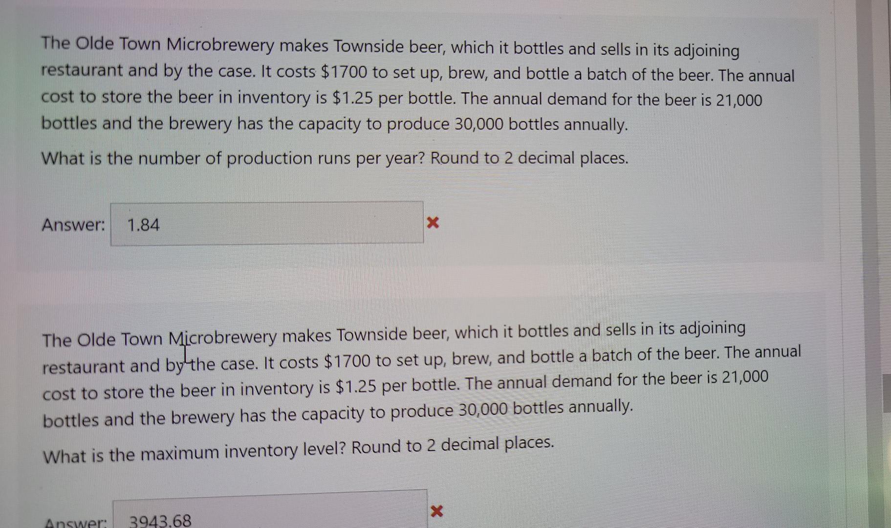 The Olde Town Microbrewery makes Townside beer,