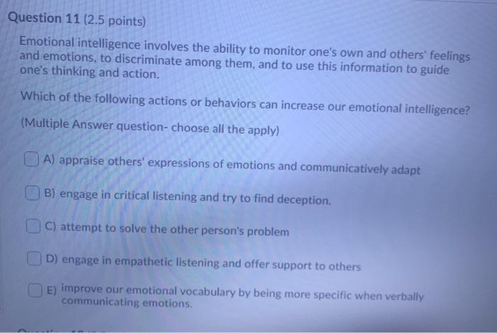 SUBJECT: Interpersonal Communications Matching