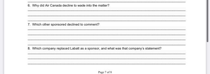 Case study - A PR Battle The neverending volley