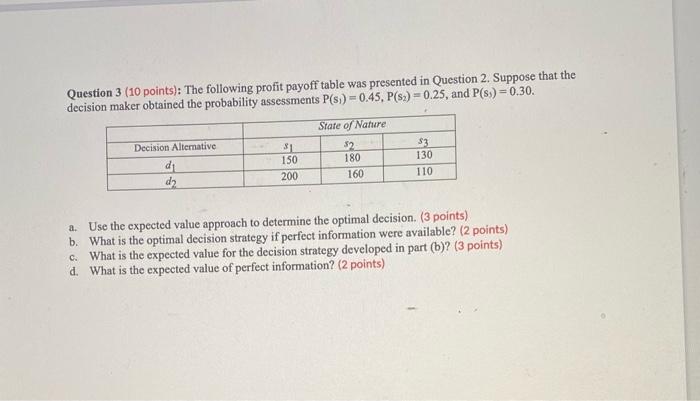 HELP PLEASE!!!! Chapter 13: Decision Analysis
