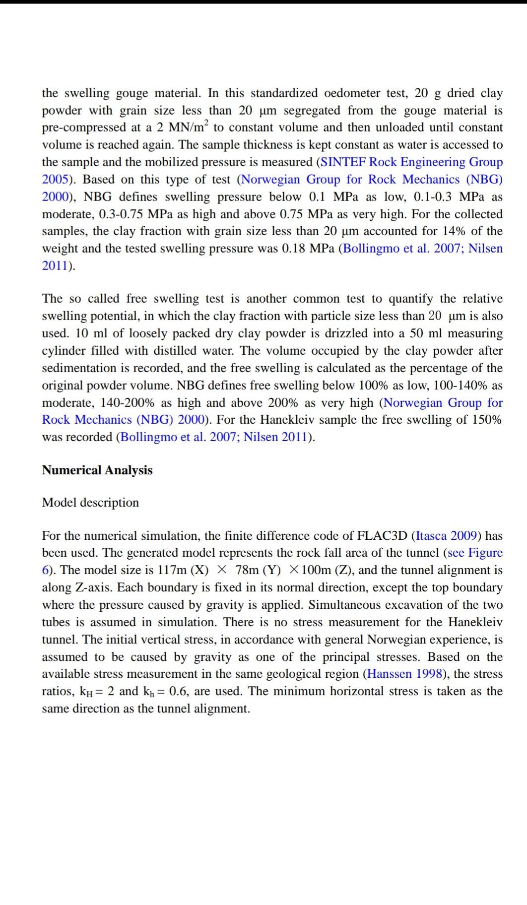 A CASE STUDY OF TUNNEL INSTABILITY IN WEAKNESS