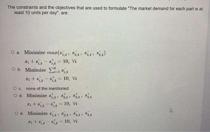 please clear which option is the answer :) A