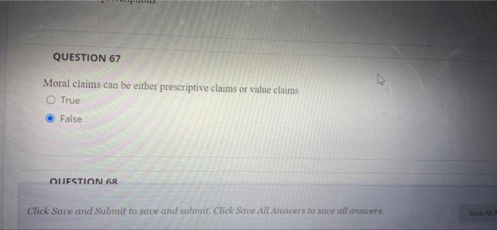 Question Completion Status: QUESTION 63 A person