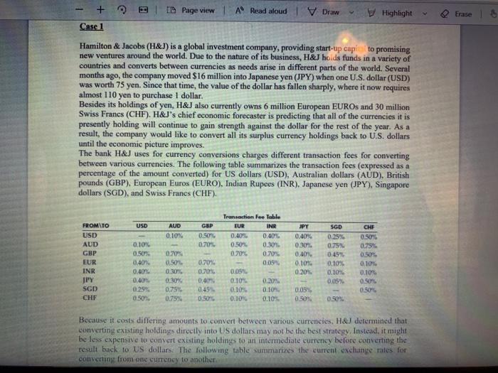 + ID Page view A Read aloud V Draw Highlight