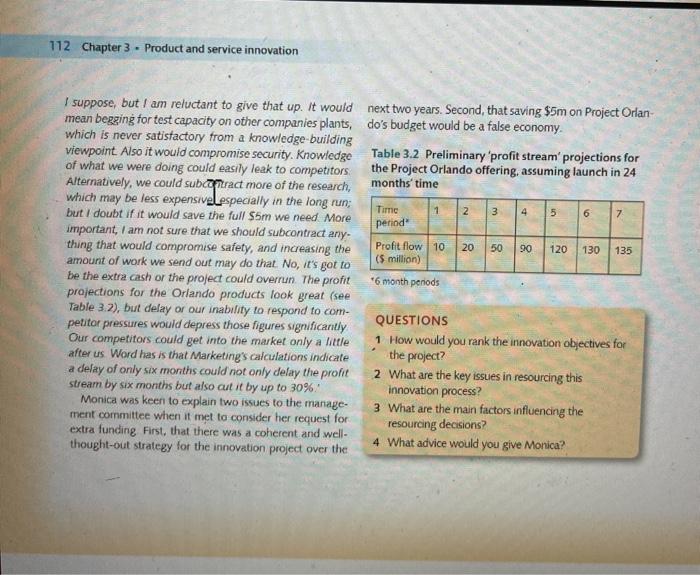 answer question # 3 from this case study CASE