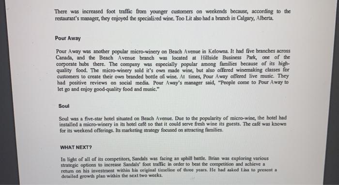 WHAT YOU NEED TO DO 1 Choose to complete two of