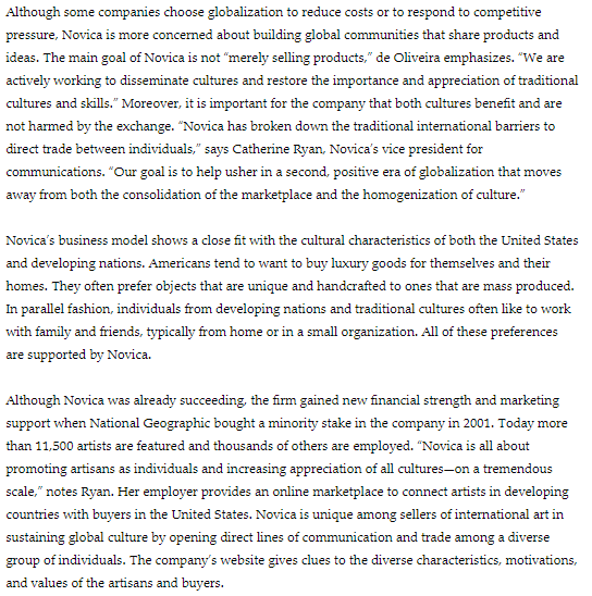 1. What is the difference between international