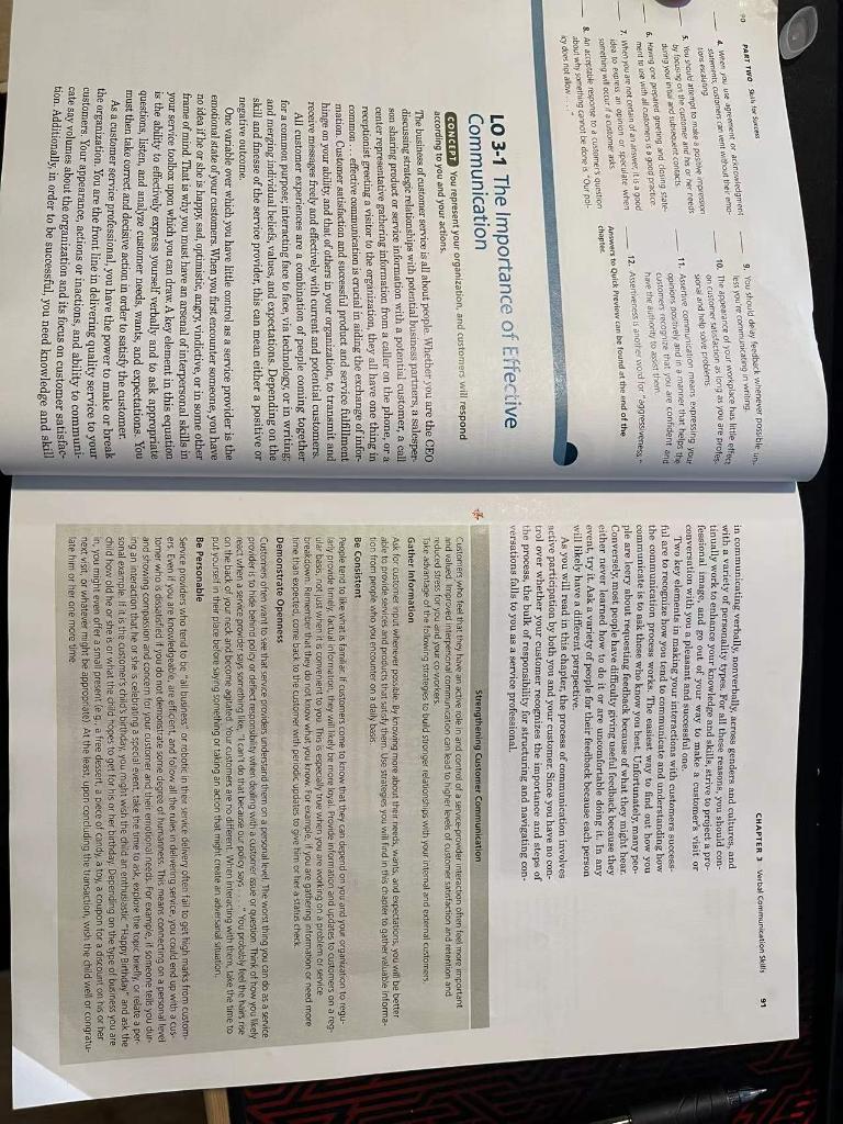 1. Clarify how filters affect communication,