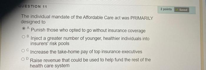 2 points Save Answer TION 9 Alternative policy