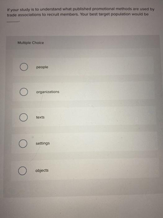 If your study is to understand what published