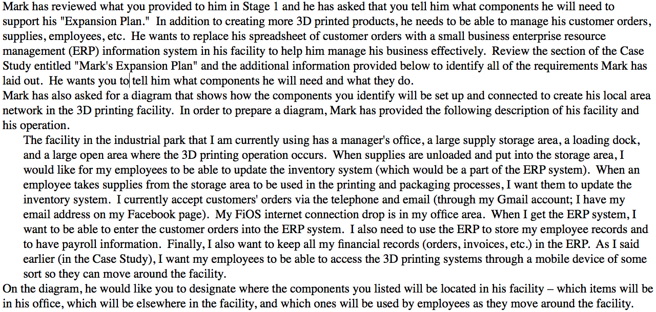 Mark has reviewed what you provided to him in