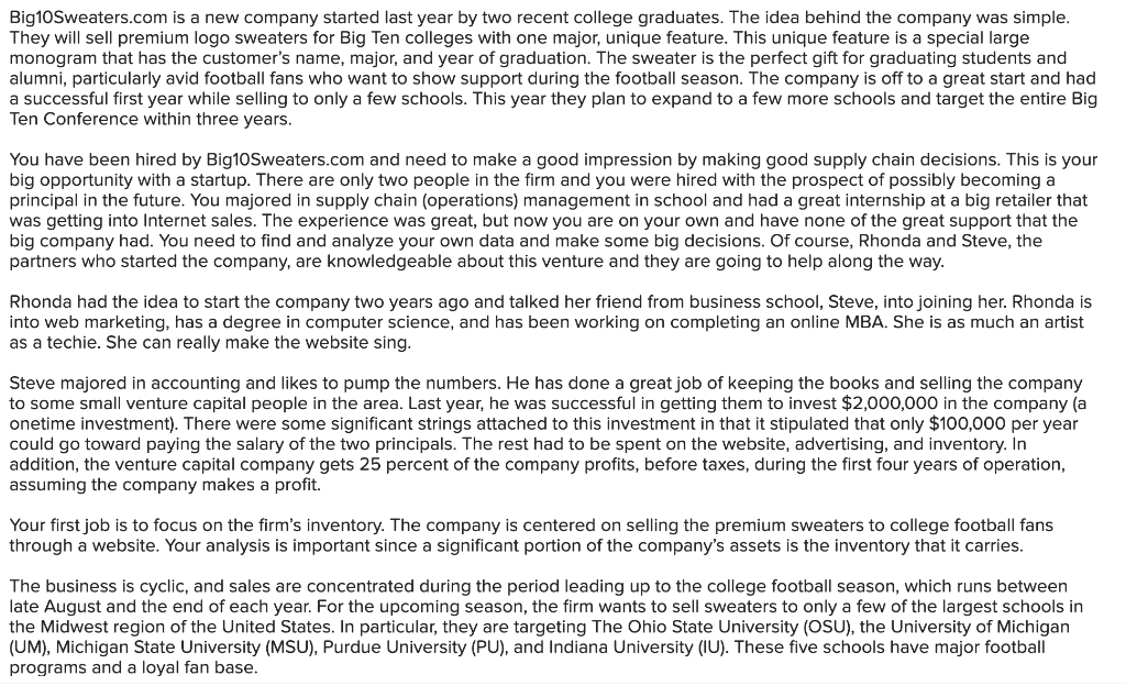 PLEASE PROVIDE A SOLUTION TO THE CHART AT THE