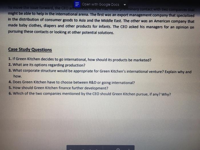 Green Kitchen: Assembling the Right Team An