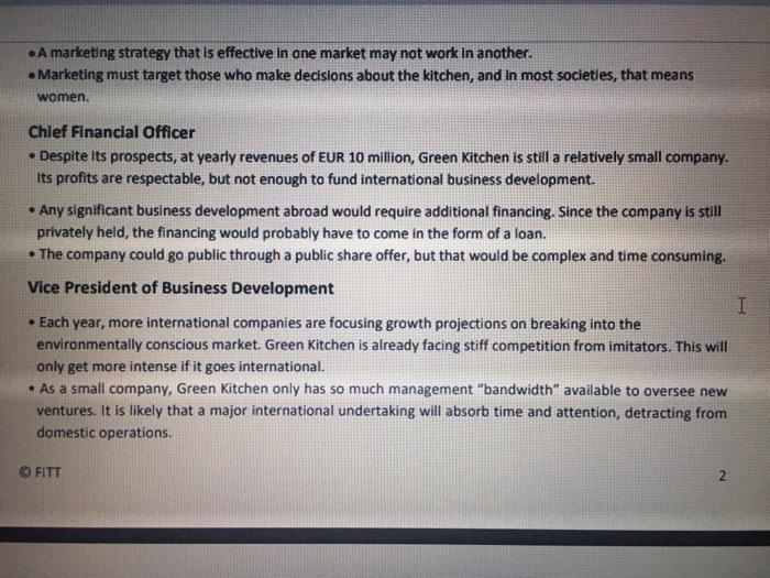 Green Kitchen: Assembling the Right Team An