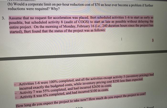 Toys' City Case Assume that no request for